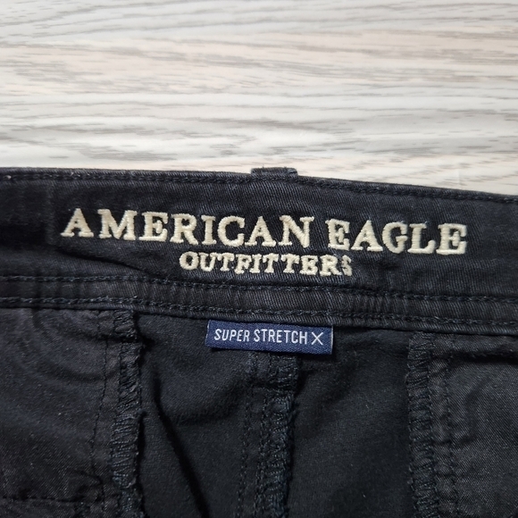 𝅺plus Size American Eagle Denim Midi Shorts - Picture 2 of 5